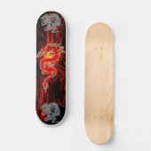 Dragon on Fire Skateboard (Voorkant)