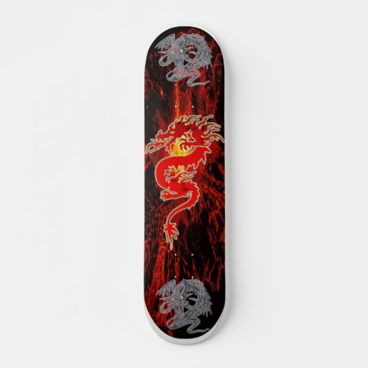 Dragon on Fire Skateboard (Voorkant)