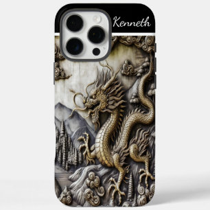 Dragon Oplopende Berg iPhone 16 Pro Max Hoesje