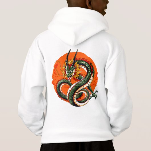 Dragon orange de Florence (Dos)