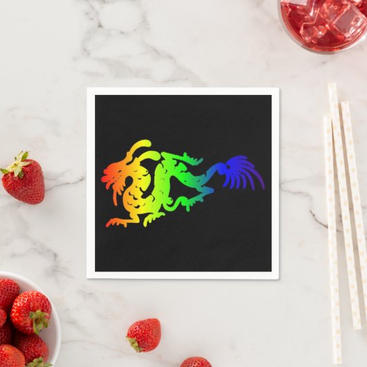 Dragon Paper Napkin Servet (Insitu)