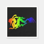 Dragon Paper Napkin Servet (Voorkant)