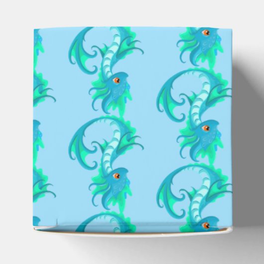 Dragon Party-voorvak Bedankdoosjes (Bovenkant)