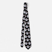 Dragon Pattern Neck Tie Stropdas (Achterkant)