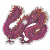 Dragon Pearl Sticker (Voorkant)