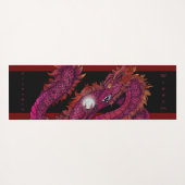 Dragon Pearl Yogamat (Achterkant (horizontaal))