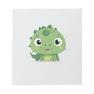 Dragon Peeking Schattige Schattig Funny Animal Car Notitieblok