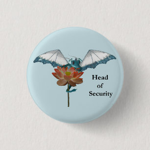 Dragon Peeks rond ventilator Ronde Button 3,2 Cm