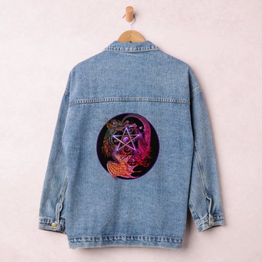 Dragon pentacle Art nouveau (Hangar)