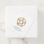 Dragon Pentagram Bedankjes Labels (In situ)