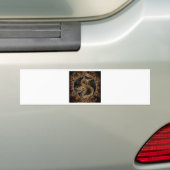 Dragon Pentagram Bumpersticker (Op auto)
