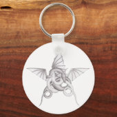 Dragon Pentagram Sleutelhanger (Voorkant)