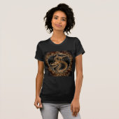 Dragon Pentagram T-shirt (Voorkant volledig)