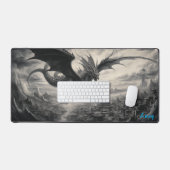 Dragon personnalisé au-dessus du pot de bureau chi (Clavier et souris)