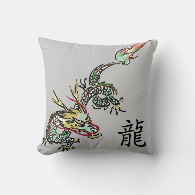 Dragon Pillow Kussen (Voorkant)