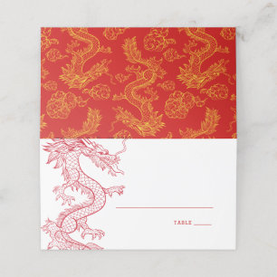Dragon Placer les cartes de nom de table
