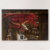 Dragon Podcast Library Legpuzzel (Horizontaal)