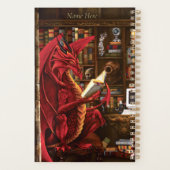 Dragon Podcast Library Planner (Achterkant)