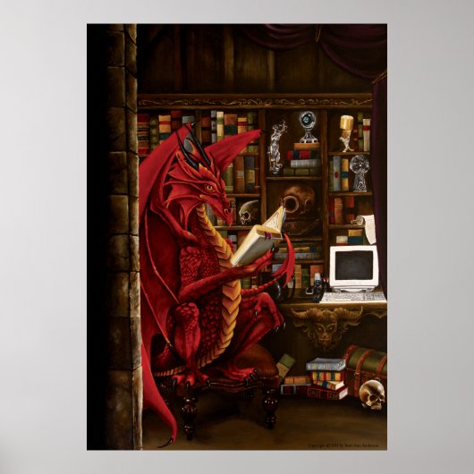 Dragon Podcast Library Poster (Voorkant)