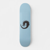 DRAGON POEDER BLUE Skateboard (Voorkant)