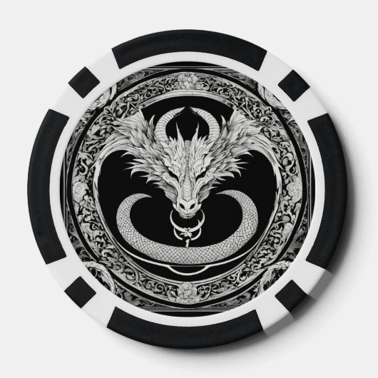 DRAGON POKER CHIPS (Achterkant)