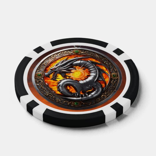 DRAGON POKER CHIPS (Enkel)