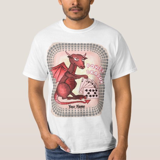 Dragon Poker t-shirt (Voorkant)