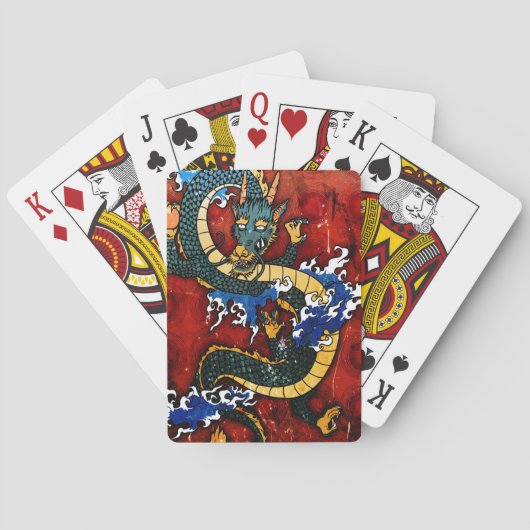 Dragon Pokerkaarten (Achterkant)