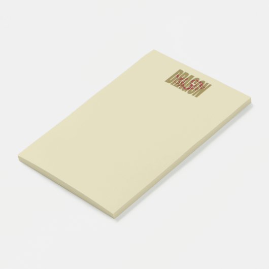 dragon post-it notities post-it® notes (Schuin)