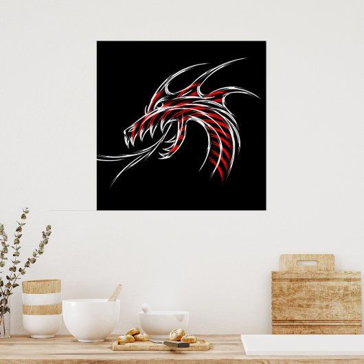 Dragon Poster (Keuken)