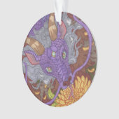 Dragon pourpre en fleur (devant)