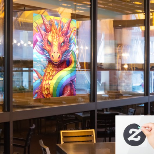 Dragon Pride Raamsticker (Restaurant Raam)