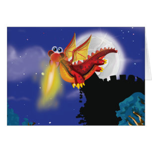 Dragon qui crache du feu