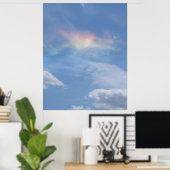 Dragon Rainbow Cloud Poster (Thuiskantoor)