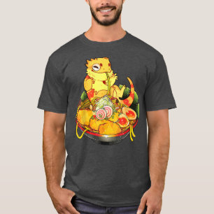 Dragon Ramen Noodles Kawaii Japans Anime T-shirt