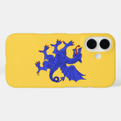 Dragon Rampant Azure Case-Mate iPhone Case (Achterkant (horizontaal))
