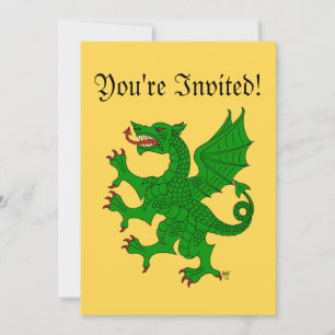 Dragon Rampant Vert Kaart