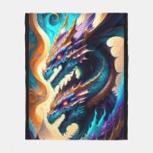 Dragon Realm 3 Fleece Deken (Voorkant)