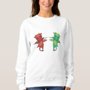 Dragon Red Dragon Fairy Tale Fantasy Trui
