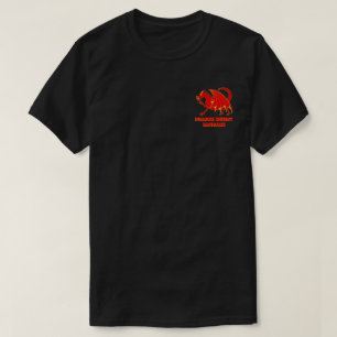 Dragon Red Gold Front-DRAGON ENERGY ENERGY STAR T-shirt