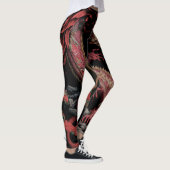 DRAGON RED leggings (Droite)