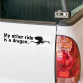 Dragon Ride Bumpersticker (Op Truck)