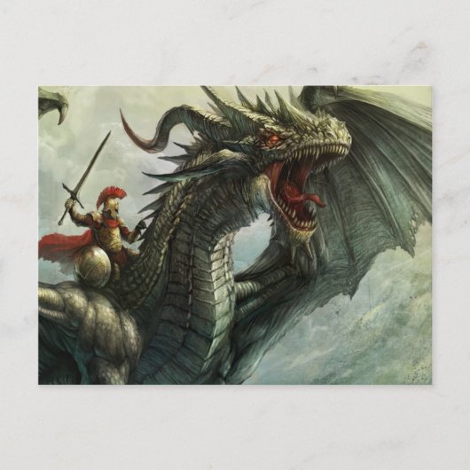 Dragon Rider, Briefkaart (Voorkant)