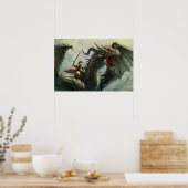 Dragon Rider, groot Poster (Keuken)