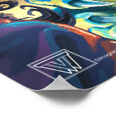 Dragon Rider schilderde kunst Poster (Hoek)