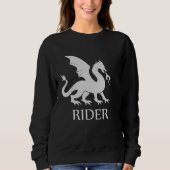 Dragon Rider Sweatshirt noir (Devant)