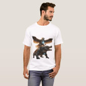 Dragon Rider T-Shirt – Power in Motion (Voorkant volledig)