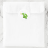 Dragon Ronde Sticker (Tas)