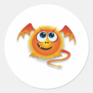 Dragon Ronde Sticker