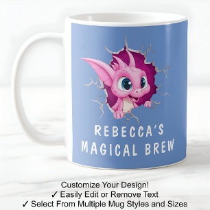 Dragon Rose Dans Une Tasse ! Fantaisie De Dragon B